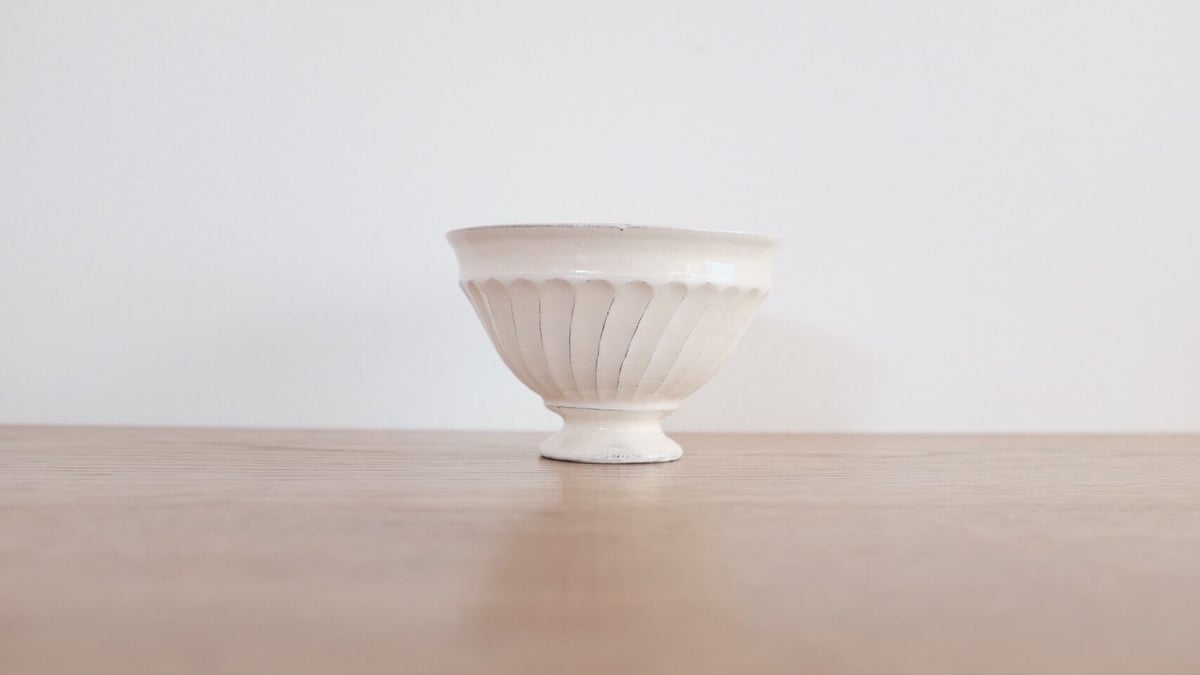 しろくま___グリザイユ カフェオレボウル トランスファーウエア/K275 しろくま様専用___グリザイユ カフェオレボウル トランスファー