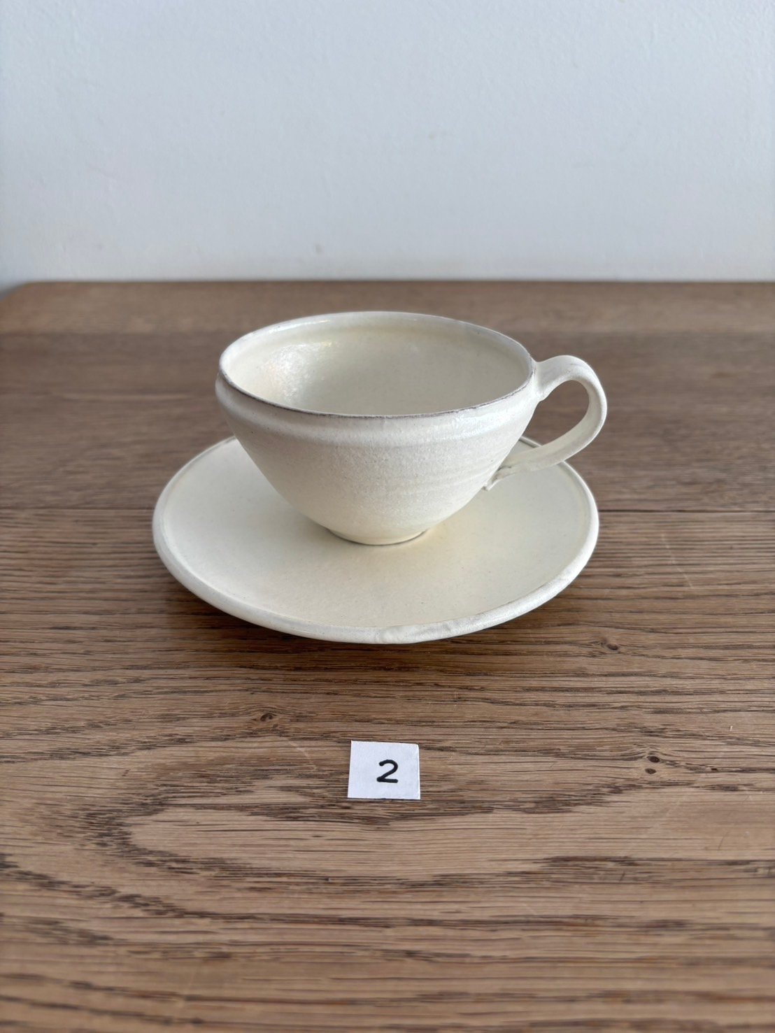 後藤 後藤義国 カップ＆ソーサー（無地） | Tabemono to nichiyouhin wao