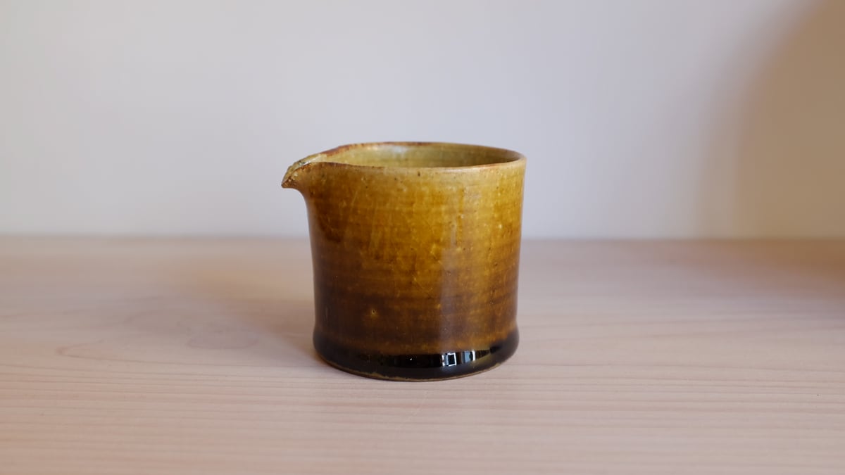 【 登龍之壺 】　飴釉・アップリケ　小石原/小鹿田/上野　九州民芸陶 登龍之壺 】 飴釉・アップリケ 小石原/小鹿田/上野 九州民芸陶
