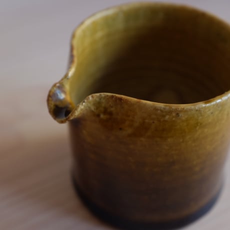 阿久津雅土　飴釉クリーマー