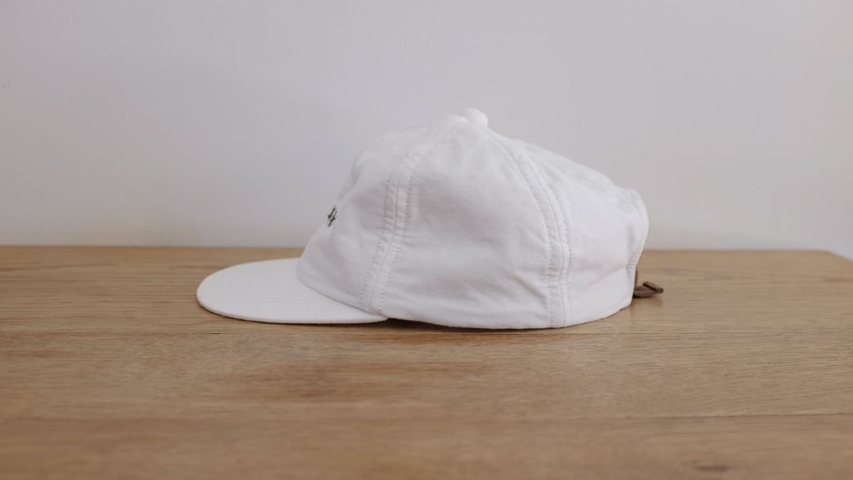 【受注生産】11月発送予定wao刺繍入り帽子ホワイト