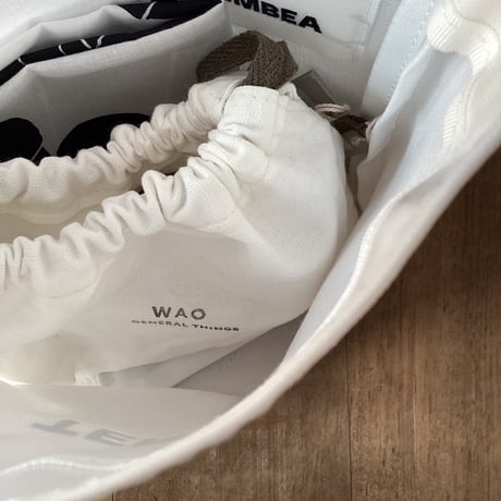 GENERAL THINGS × WAO 巾着