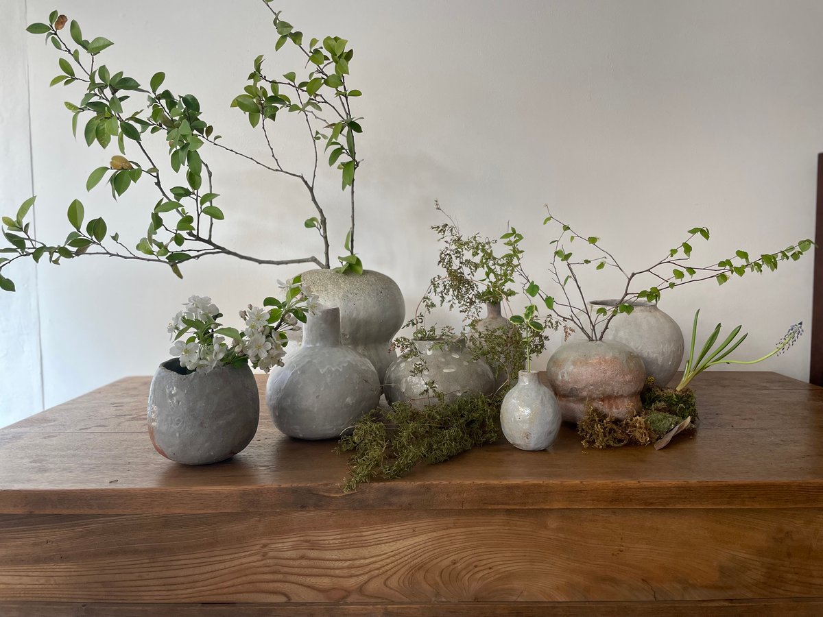 壷田和宏・亜矢 / 花器 （221） | くらしのものsiro