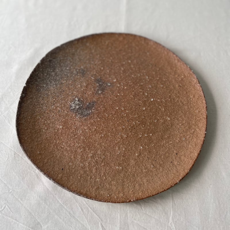 十場あすか・焼締め9寸皿 | くらしのものsiro