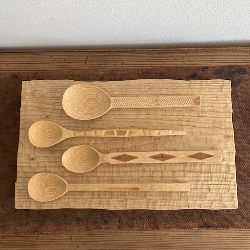 下本一歩　カラトリー掛け　インテリア　竹細工 下本一歩 カラトリー掛け インテリア 竹細工