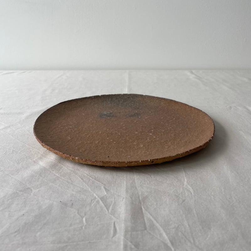 十場あすか・焼締め9寸皿 | くらしのものsiro