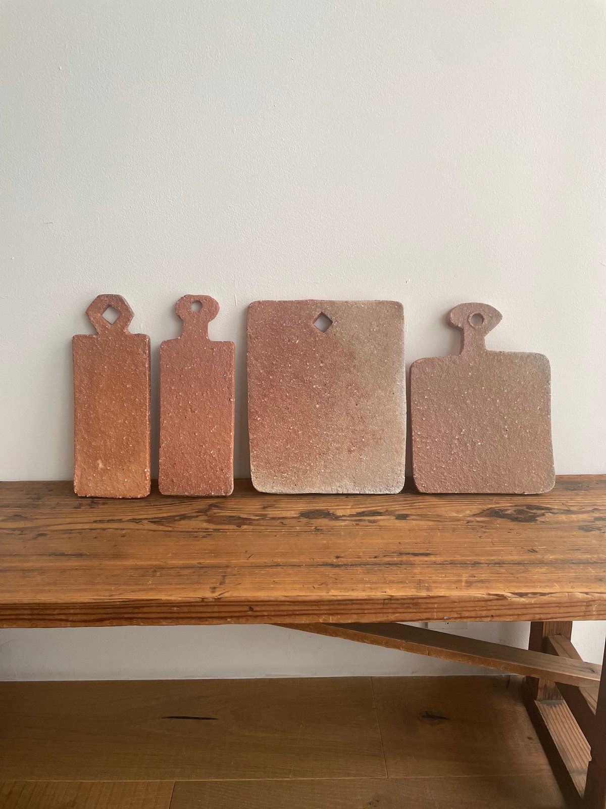 十場あすか　焼き締め　ノンカッティングボード 十場あすか ノンカッティングボード③ | くらしのものsiro