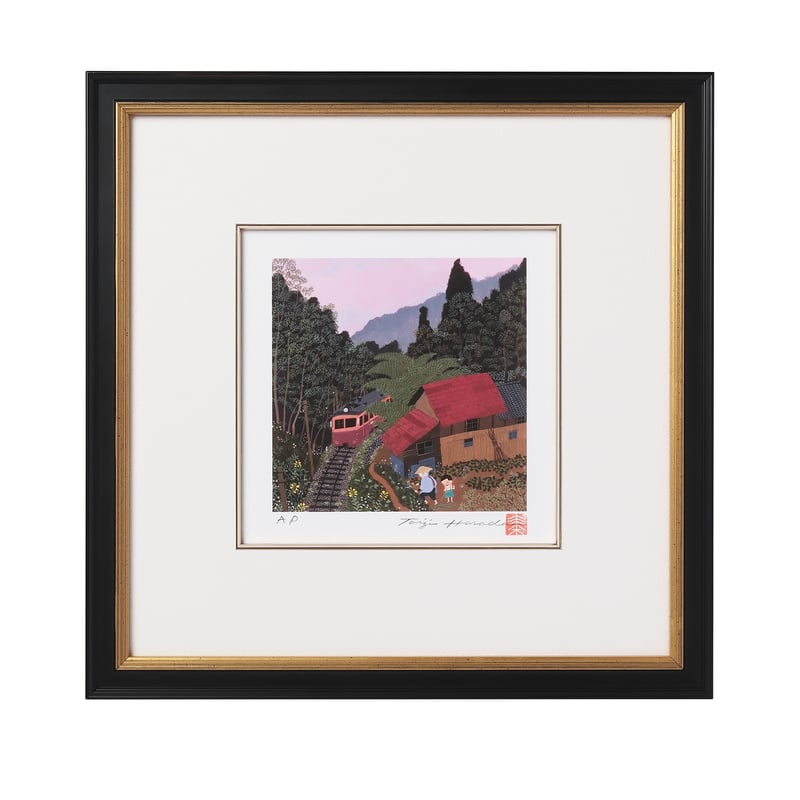 小さいピエゾグラフ「思い出の電車」 限定数50 | Taichan Shop