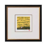 原田泰治】ぽち袋【新 モモの花】 | Taichan Shop