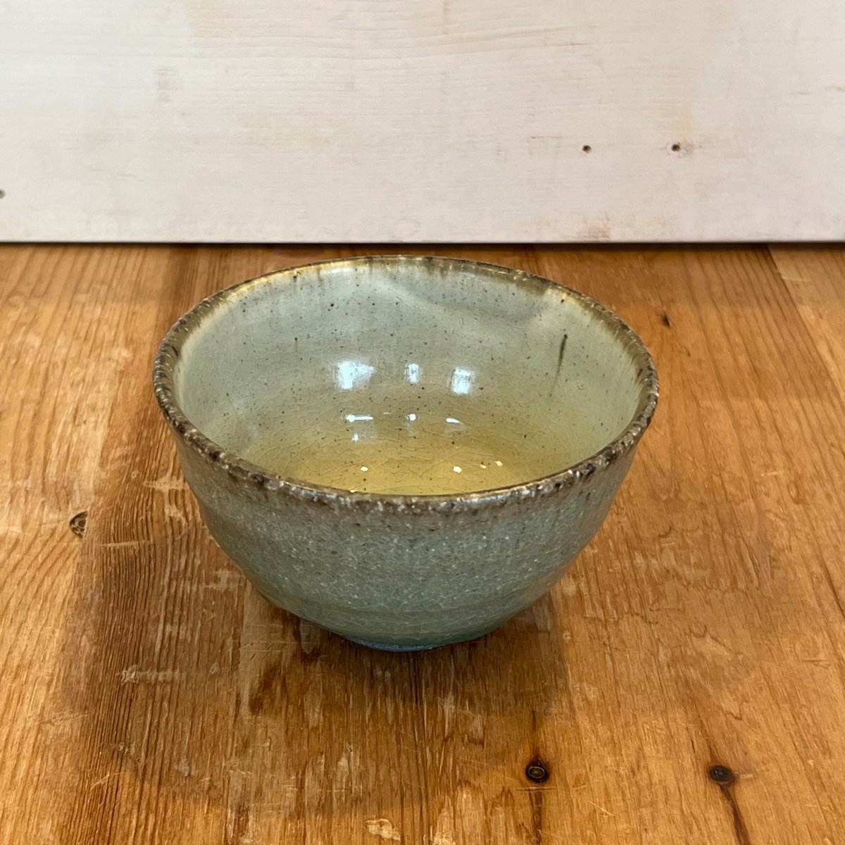 菊地元野 灰釉 めし碗(小) げ-20 | zakka&cafe gallery LE MIDI