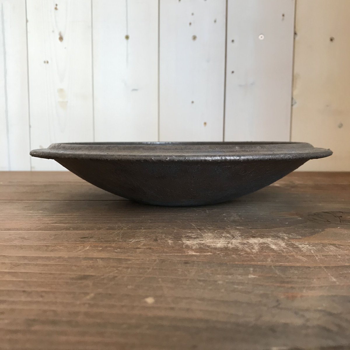 船串篤司 プレートround21黒 船-10 | zakka&cafe gallery LE