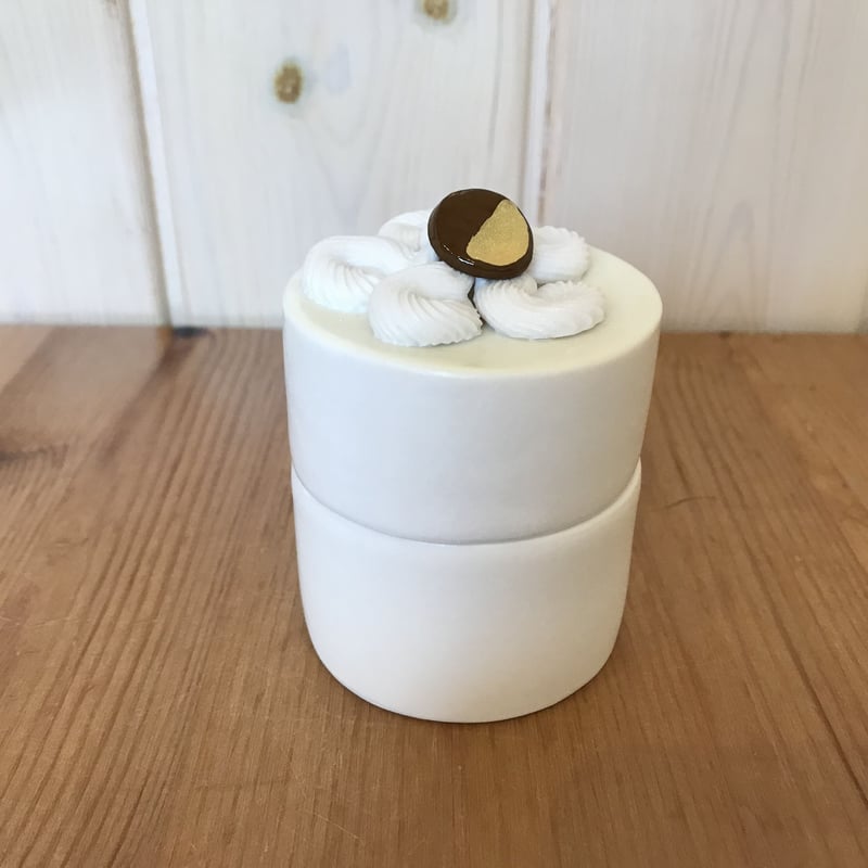 砂山ちひろ 陶器ケーキ 砂-234-10 | zakka&cafe gallery LE MIDI
