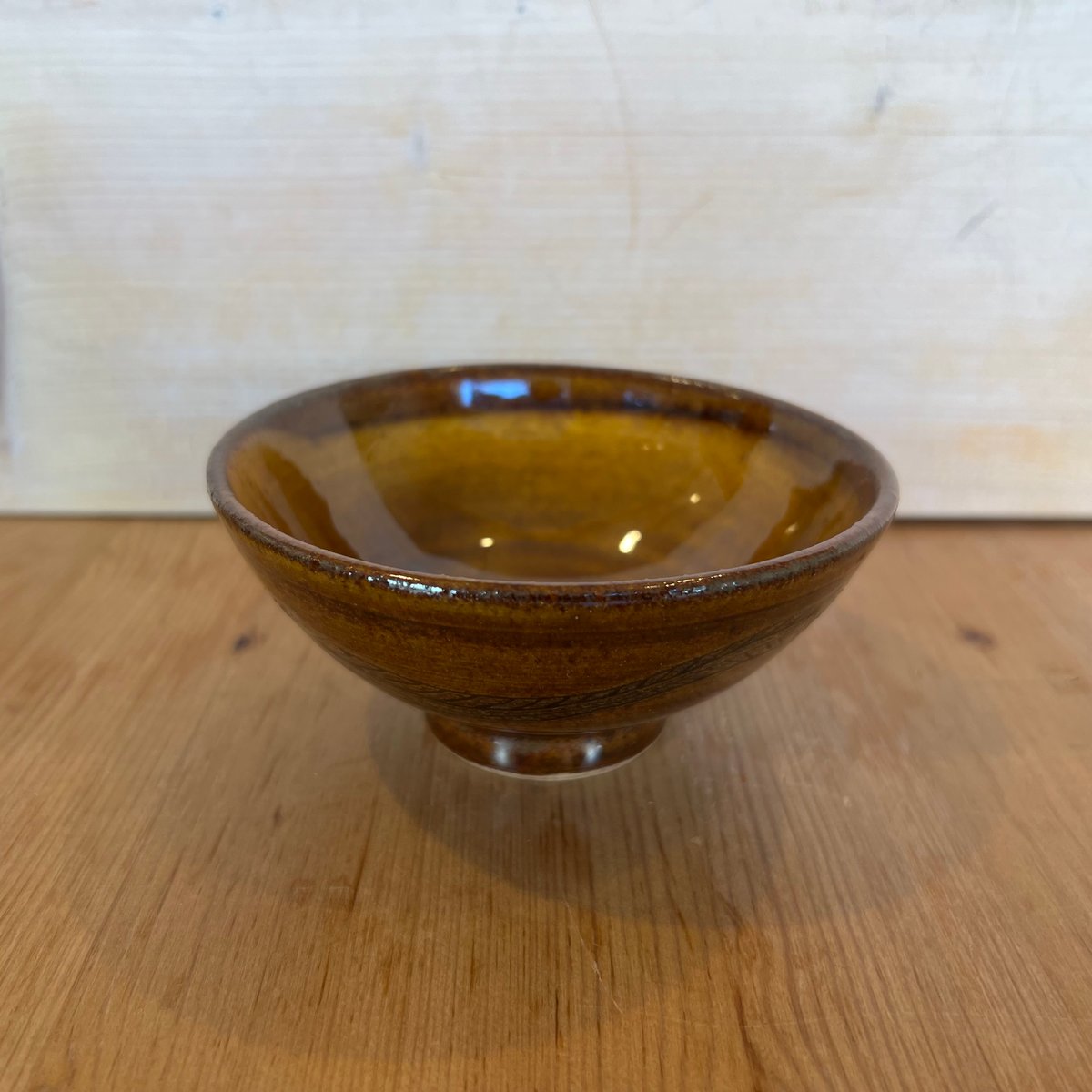 コトハナ 奥田いつ花 飴釉 飯碗(小) 奥-2 | zakka&cafe gallery LE