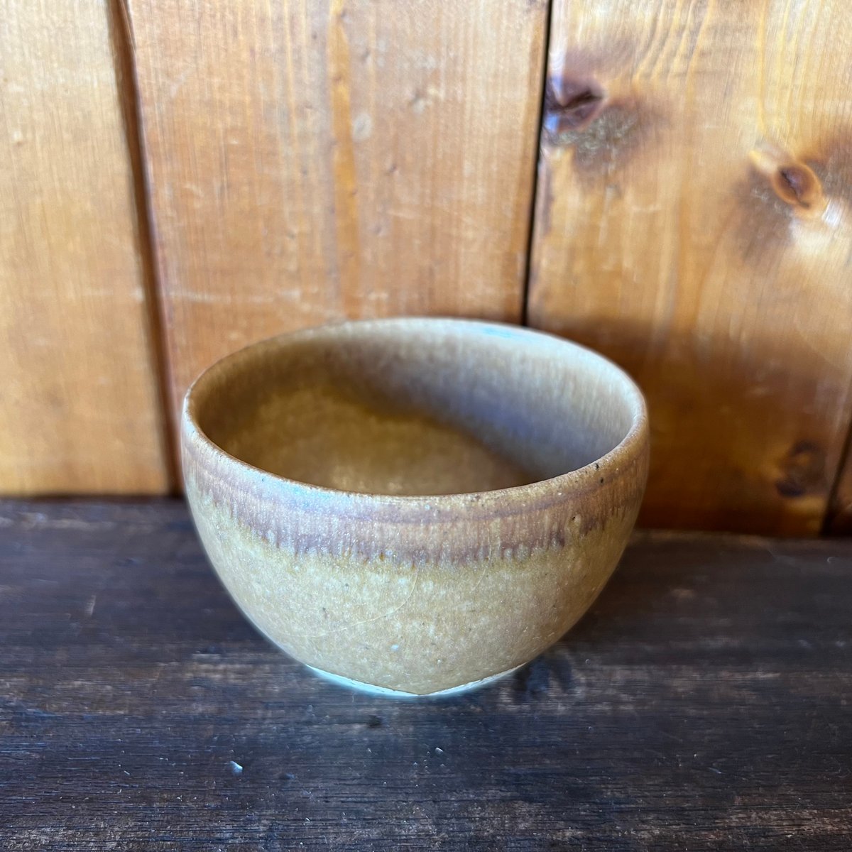 柴田裕子 湯呑（小）茶 柴-24 | zakka&cafe gallery LE MIDI