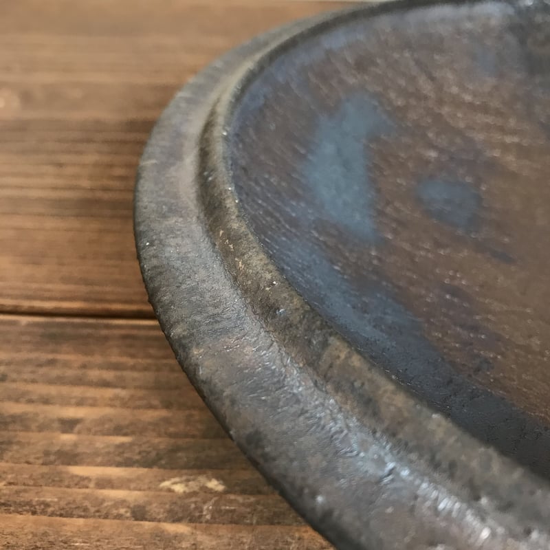 船串篤司 プレートround21黒 船-10 | zakka&cafe gallery LE