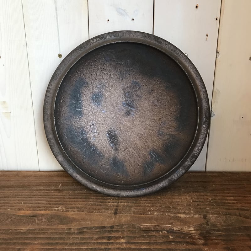 船串篤司 プレートround21黒 船-10 | zakka&cafe gallery LE