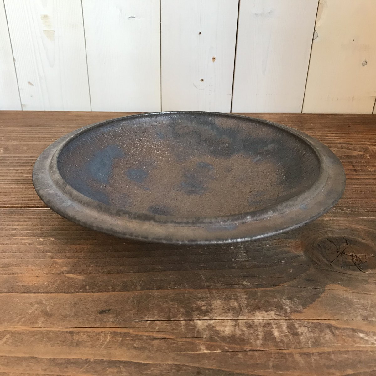 船串篤司 プレートround21黒 船-10 | zakka&cafe gallery LE
