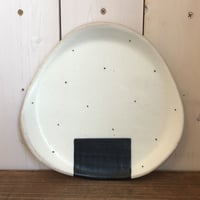 鈴木あかね　おにぎり皿 大 ごま　あ-85