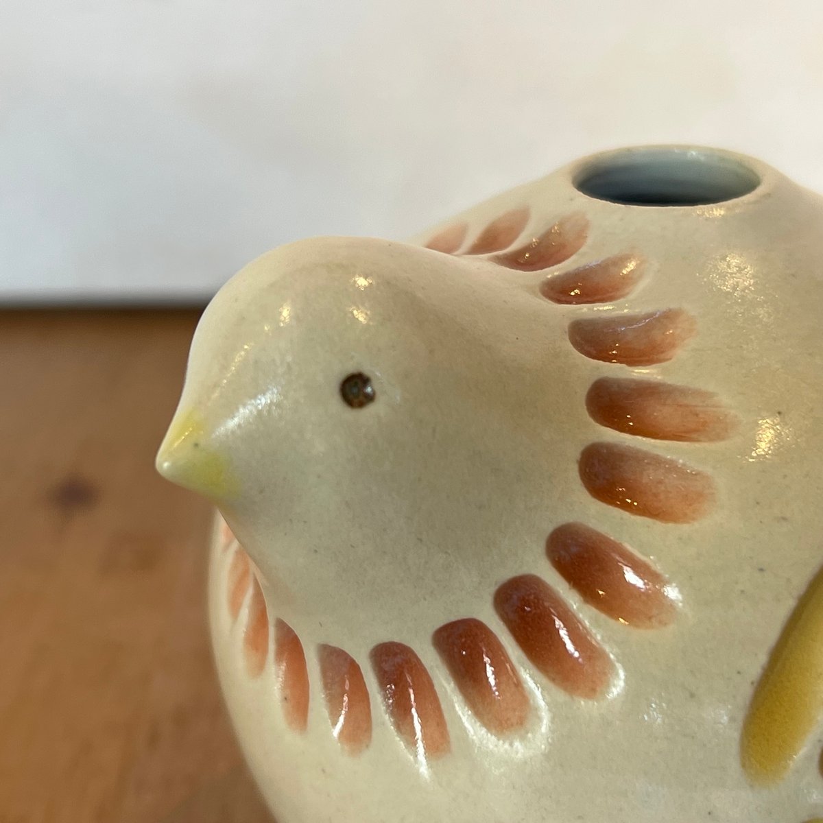 大砂友紀 鳥の花器 メス 大砂-98 | zakka&cafe gallery LE MIDI