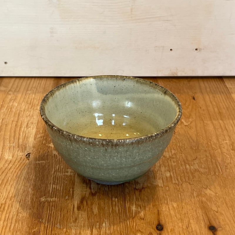 菊地元野 灰釉 めし碗(小) げ-20 | zakka&cafe gallery LE MIDI