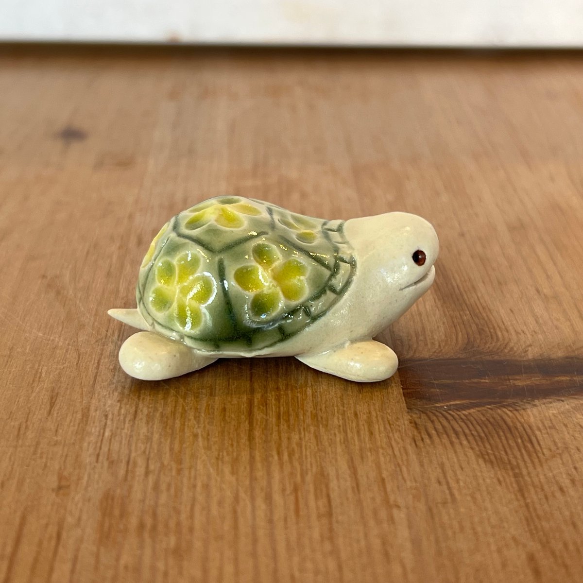 大砂友紀 カメの箸置き 黄 大砂-97-1 | zakka&cafe gallery LE MIDI