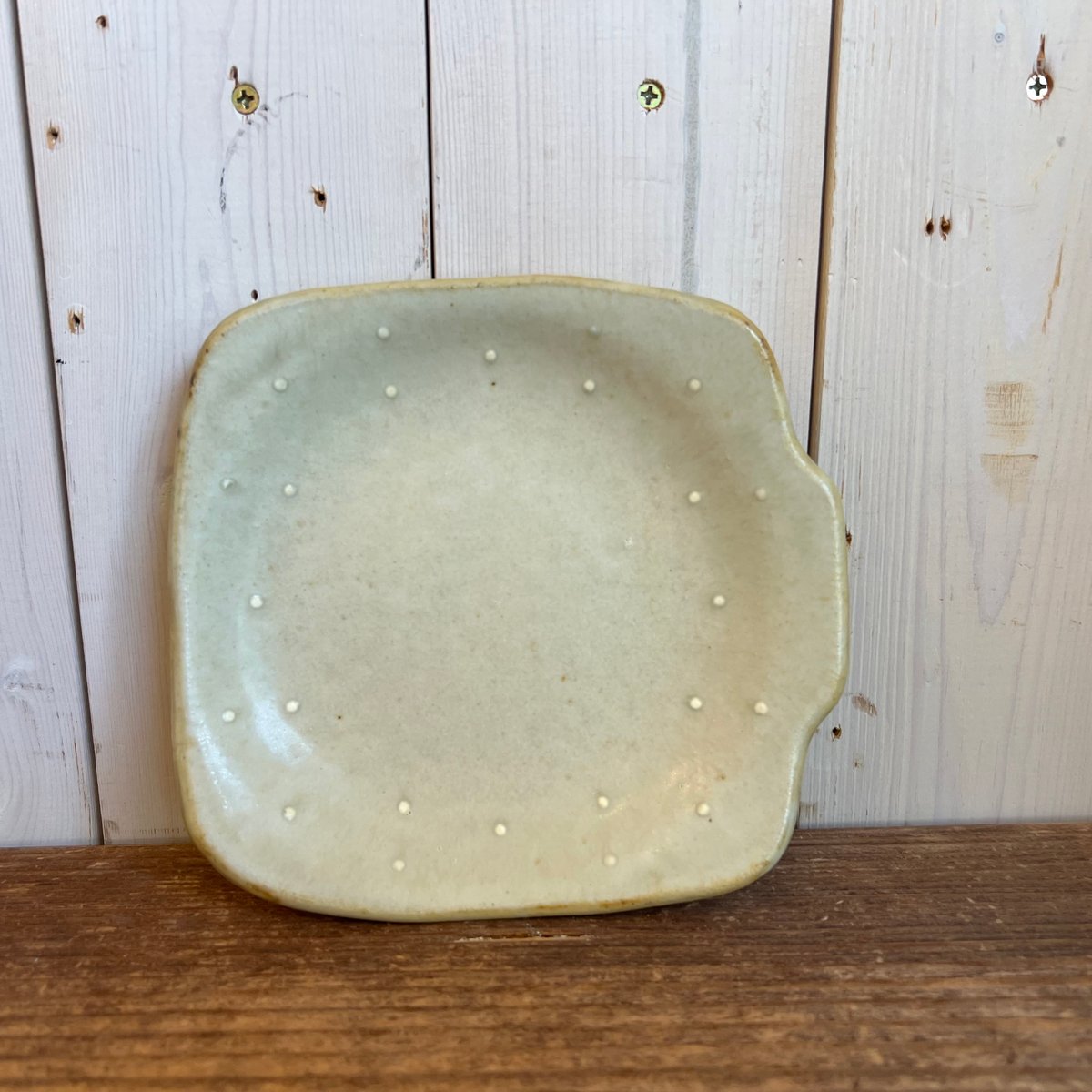 大関信一 たたら角取皿 大61-3 | zakka&cafe gallery LE MIDI