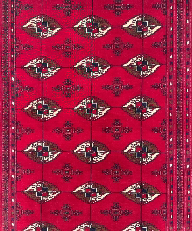 トライバルラグ トルクメン 手織り 299204 132cmx190cm | piece of