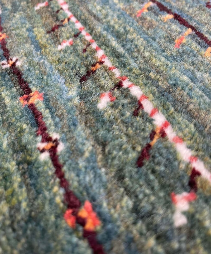 出展中】本物志向のイラン産 高密度 ペルシャギャッベ 手織り 270920