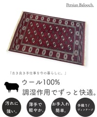 【出展中】トライバルラグ バルーチ 手織り 280778 120cmx172cm