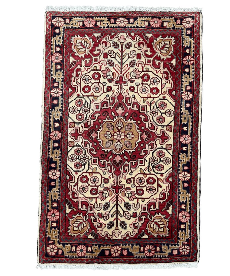 ペルシャ絨毯手織り 50x37cm ペルシャ絨毯手織り 50x37cm ☆ペルシャ絨毯（手織り）チェアサイズ 2