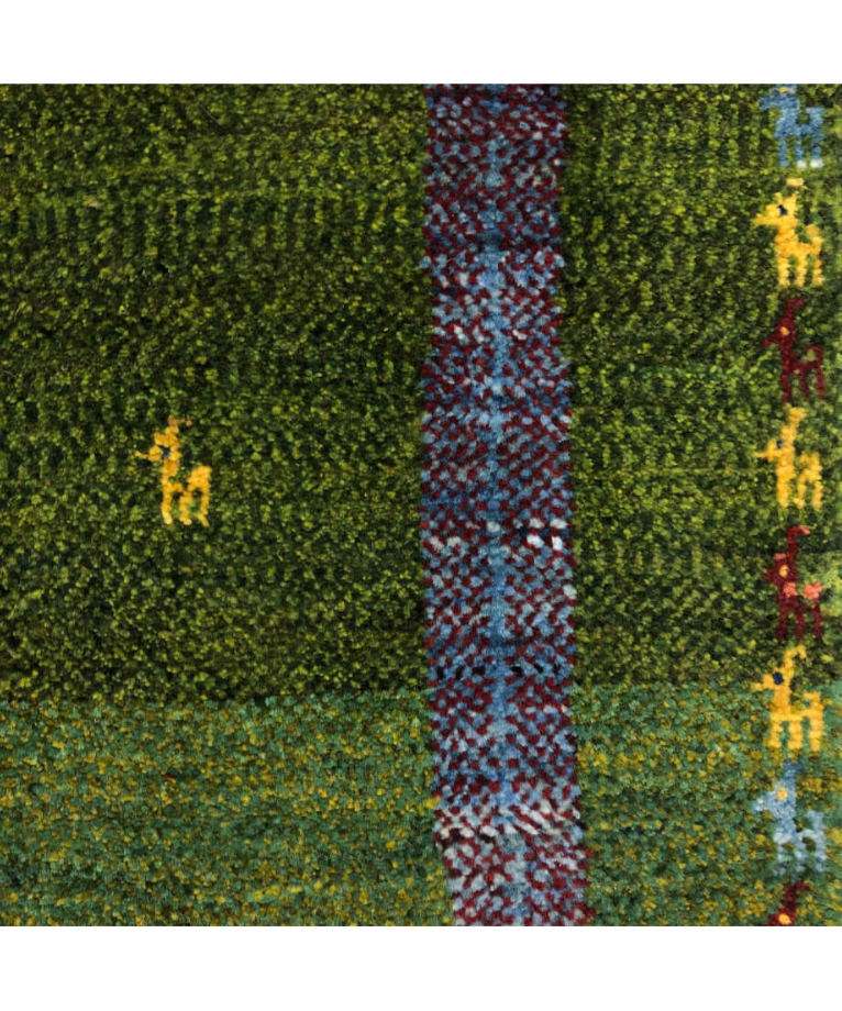 出展中】本物志向のイラン産 高密度 ペルシャギャッベ 手織り 272129