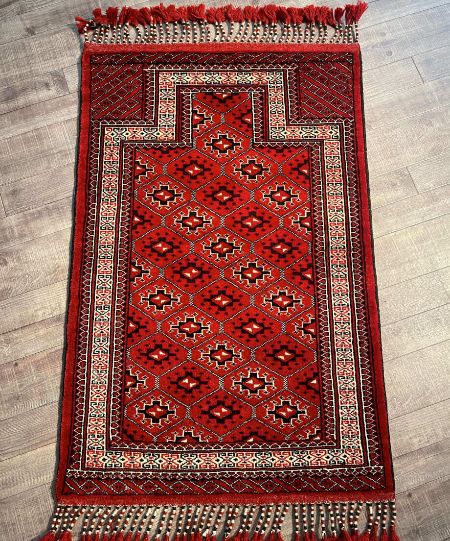 トライバルラグ トルクメン 手織り 280777 | piece of rug. トライバルラグ トルクメン 手織り 280777 | piece of rug.