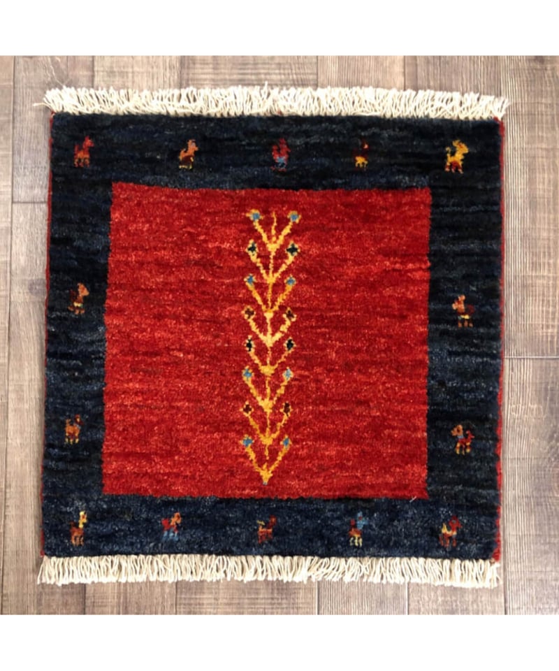 ペルシャギャッベ　手織り ☆ペルシャ手織りギャッベ 玄関マットMサイズ［8］ | 三越