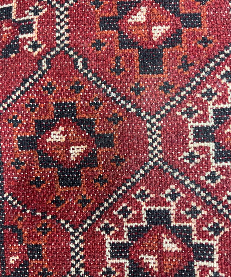 手織り絨毯　トルクメン　ヴィンテージラグ　トライバルラグ トライバルラグ トルクメン 手織り 280776 80cmx120cm | piece of