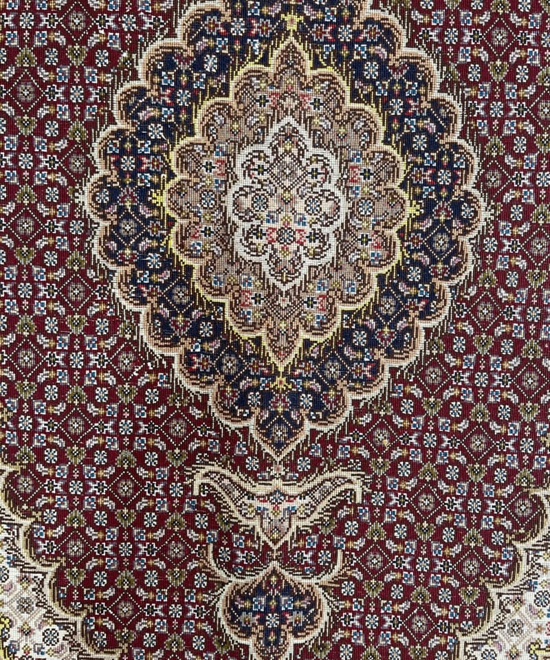 ペルシャ絨毯 手織り タブリス50Raj 295480 82x124cm | piece of