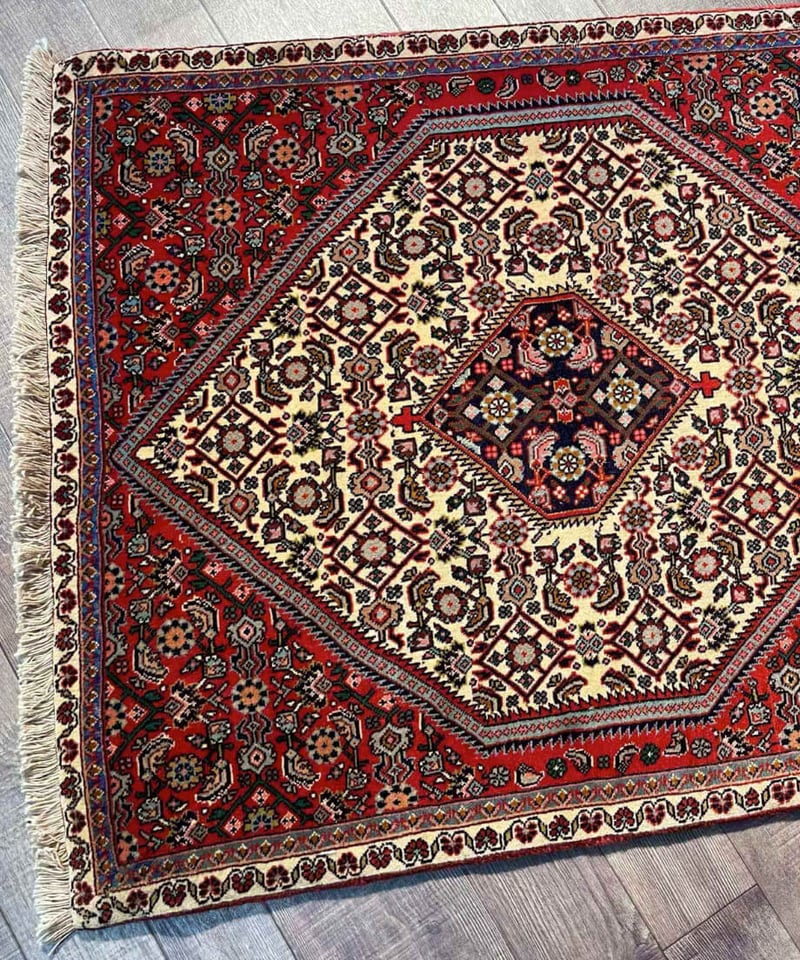 ペルシャ絨毯 手織り ビジャー 268627 | piece of rug. ペルシャ絨毯 手織り ビジャー 268627 | piece of rug.