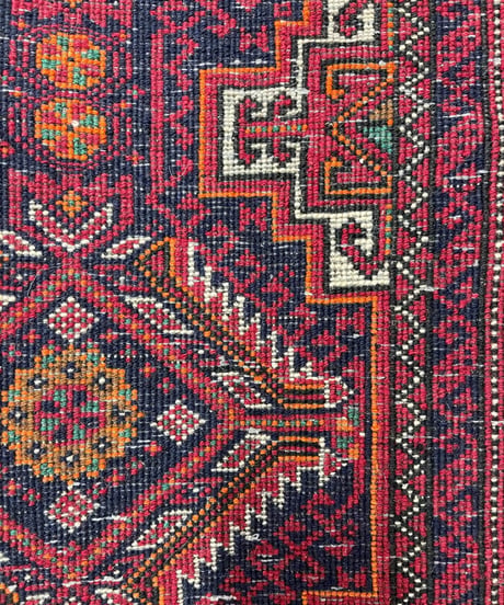 トライバルラグ バルーチ 手織り 273775 82cmx152cm
