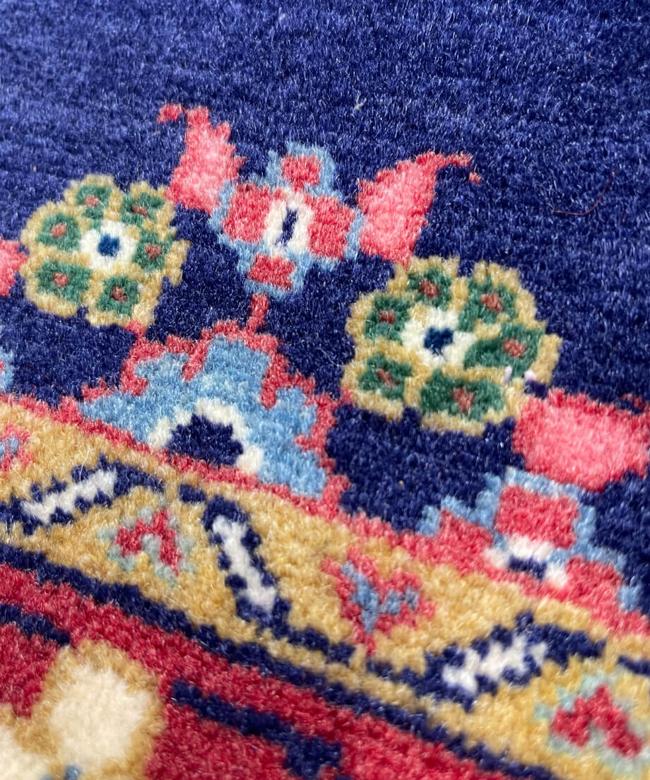ペルシャ絨毯 手織り サルーク 267634 66cmx81cm | piece of rug.