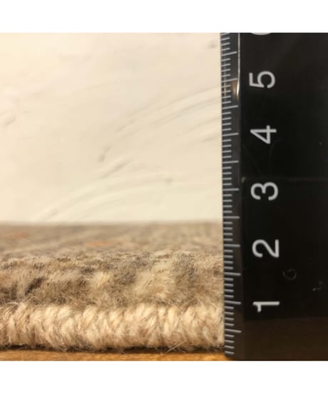 【出展中】本物志向のイラン産  高密度  ペルシャギャッベ 手織り 266133 40cmx40cm