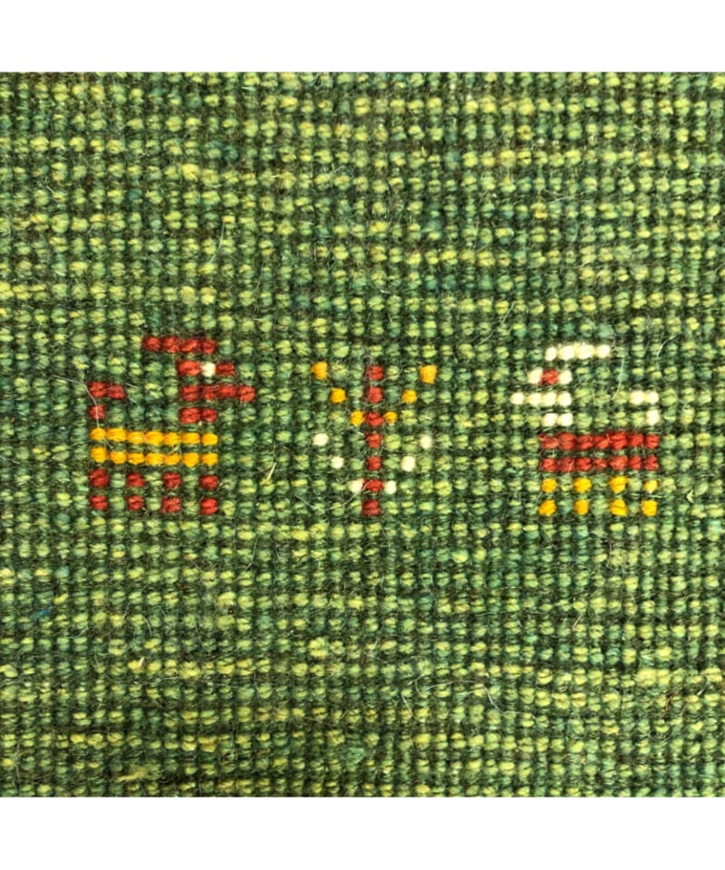 ペルシャギャッベ 手織り 265295 40cmx60cm | piece of rug. ペルシャギャッベ 手織り 265295 40cmx60cm | piece of rug.
