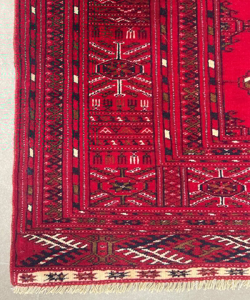 トライバルラグ トルクメン 手織り 299204 132cmx190cm | piece of