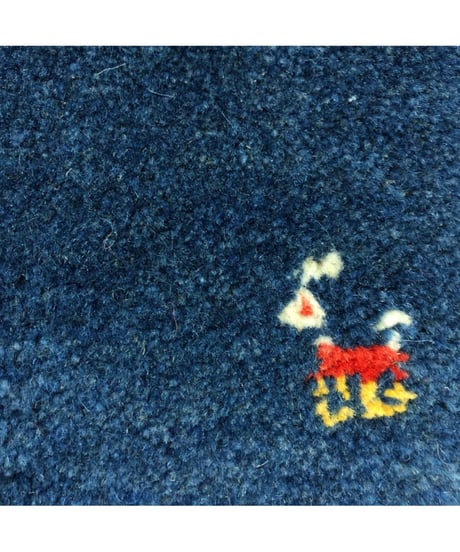 【出展中】本物志向のイラン産  ペルシャギャッベ 手織り 269014 40cmx60cm
