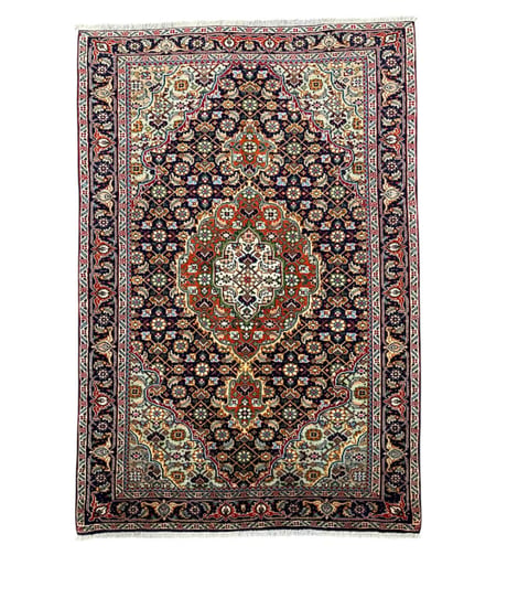 ペルシャ絨毯 手織り タブリス40Raj 295193 96x142cm