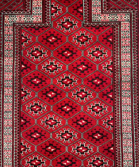トライバルラグ トルクメン 手織り 280777 80cmx120cm