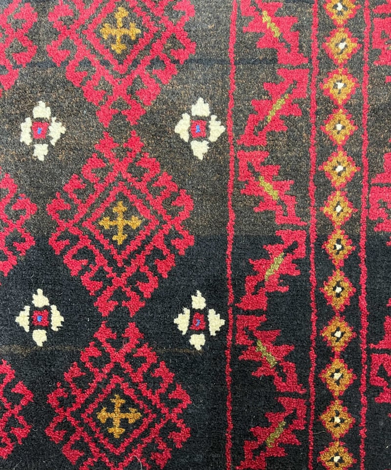 トライバルラグ バルーチ 手織り 280573/266 106cmx210cm | piece