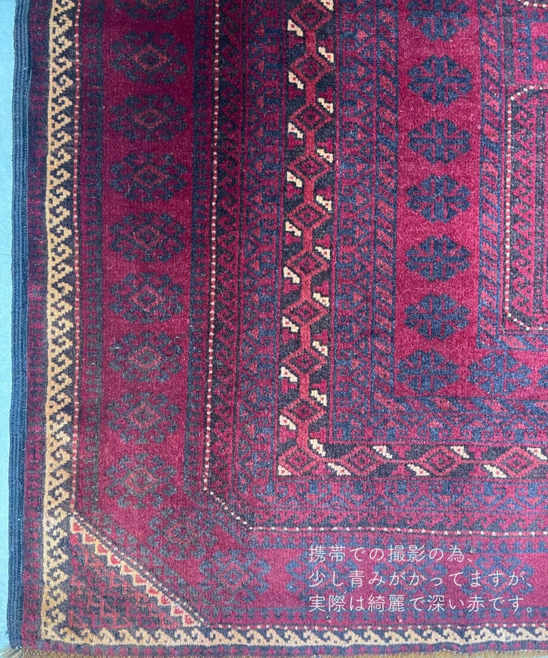 トライバルラグ トルクメン 手織り 280198 117cmX197cm | piece of