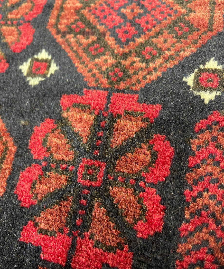 トライバルラグ バルーチ 手織り 273785 102cmx194cm | piece of