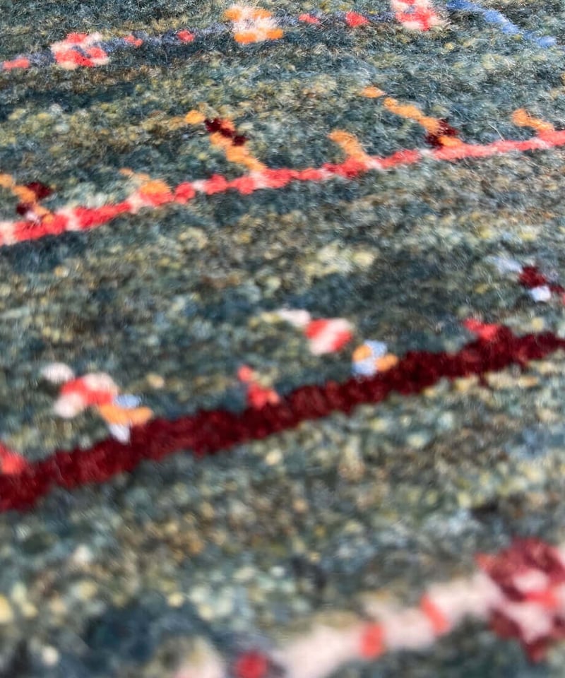 出展中】本物志向のイラン産 高密度 ペルシャギャッベ 手織り 270920