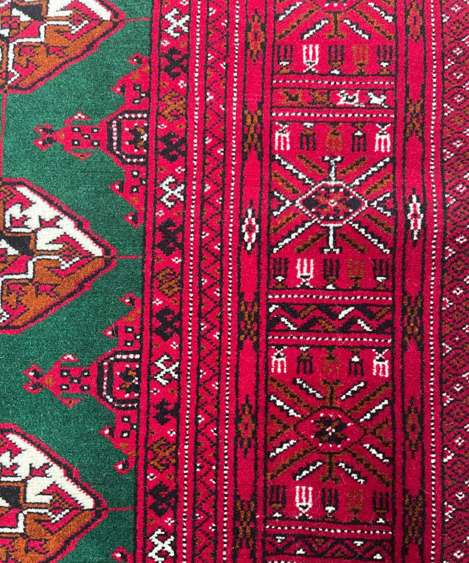 トライバルラグ トルクメン 手織り 268094 135cmx182cm | piece of