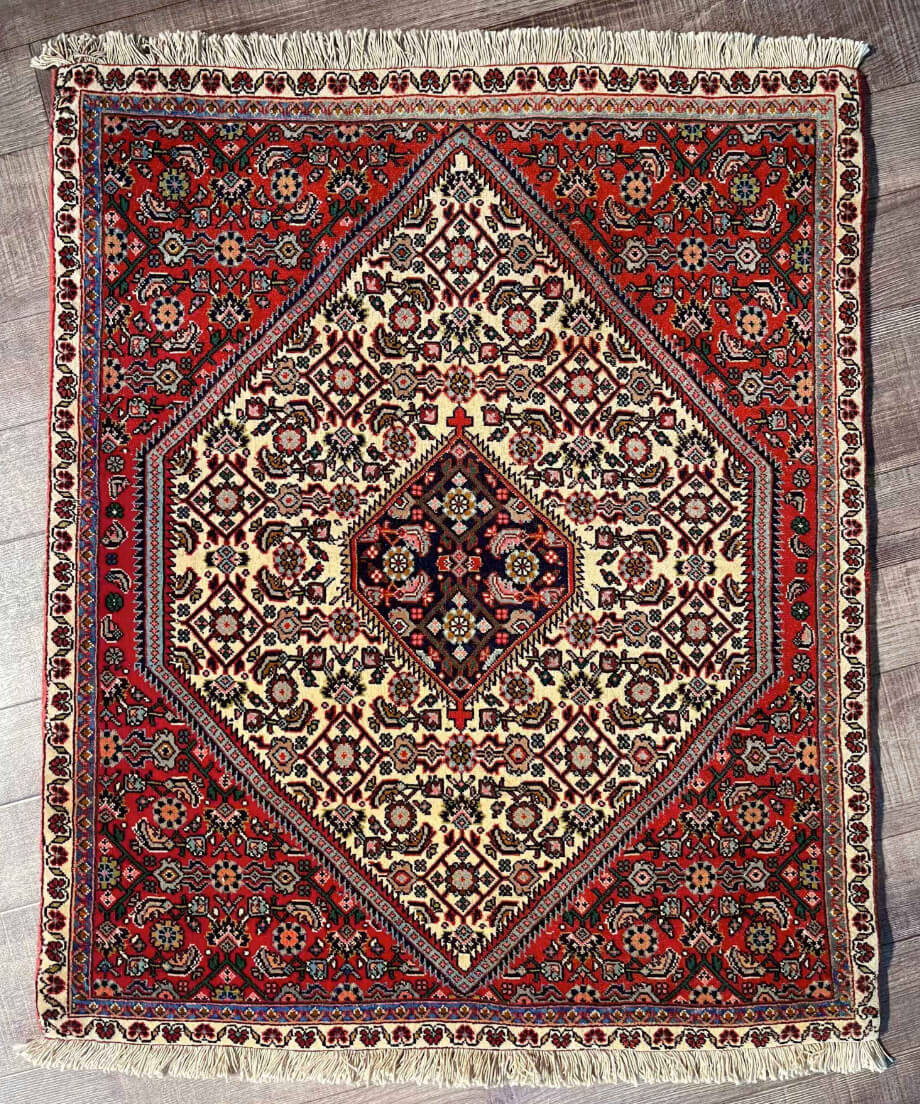 ペルシャ絨毯 手織り ビジャー 268627 | piece of rug. ペルシャ絨毯 手織り ビジャー 268627 | piece of rug.